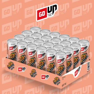24’lü 330 ml Go Up Şeftali Aromalı Gazlı İçecek